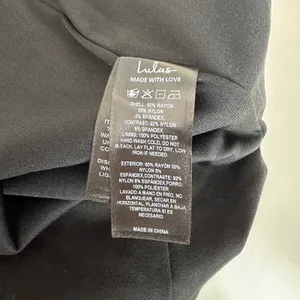Lulus Elaris Black Mixed Media Strapless Maxi Dress Formal Evening Minimalist XL thumbnail 12