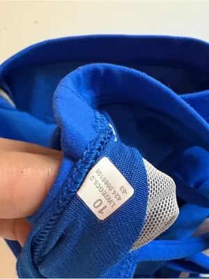 lululemon athletica Royal Blue Strappy Sports Bra thumbnail 3
