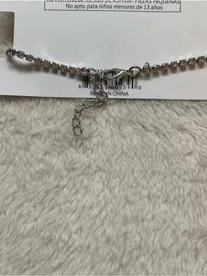 D'Bello Silver Heart Crystal Bracelet thumbnail 4