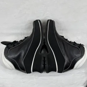 Timberland Black Leather Heeled Ankle‎ Boots Contrast Stitching Lace Up 7.5 READ thumbnail 13