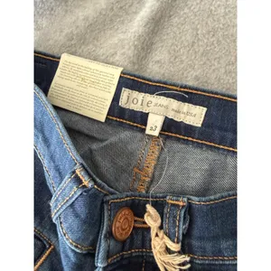 Joie Jeans Nouveau Flare Dark Wash High Rise Denim Size 23 NWT Made in USA thumbnail 3