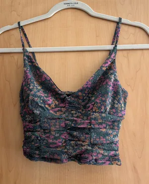 Urban Outfitters Floral Tank Top thumbnail 1