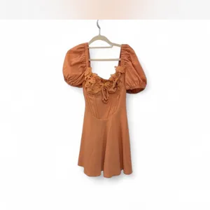 Feeling Fun Mini Dress Orange hello molly nwt thumbnail 3