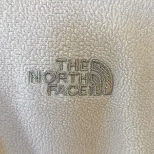 The North Face Lightweight Pullover White Long Sleeve Fleece Top Womens Medium thumbnail 7