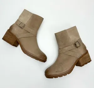 Sorel Cate Buckle Heeled Boots thumbnail 1