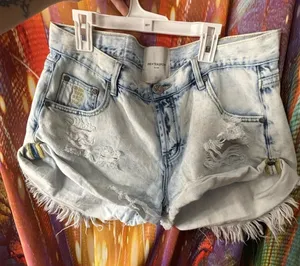 One Teaspoon Denim Shorts High-Waisted thumbnail 1