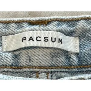 PacSun High Waisted Light Blue Baggy Jeans Women's Sz 24 thumbnail 13