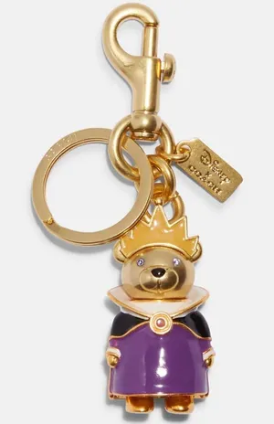 NWT Disney X Coach Evil Queen‎ Bear Bag Charm thumbnail 1
