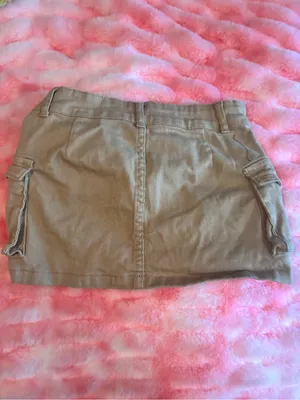 SheIn Cargo Skirt - Tan thumbnail 3