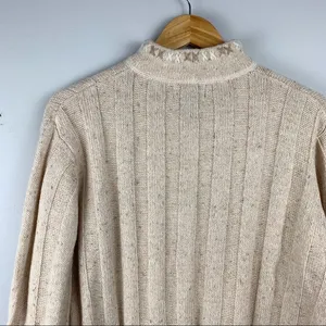 Woolrich Ramie and Wool Blend Quarter Zip Sweater thumbnail 7