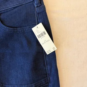 Pilcro Low-Rise Icon Flare Jeans Womens 27 Tall Blue Denim NWT thumbnail 4