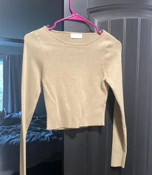Meshki New Green  Knit Top thumbnail 5