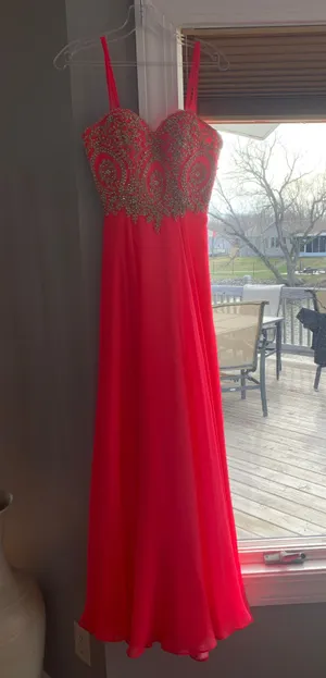 Prom Dress Pink Size 00 thumbnail 1