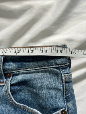 Abercrombie & Fitch | the slim straight ultra high rise jeans in extra long thumbnail 7