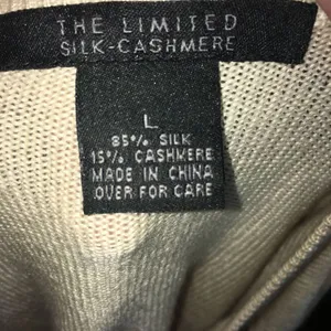The Limited silk cashmere blend long sleeve L top thumbnail 4