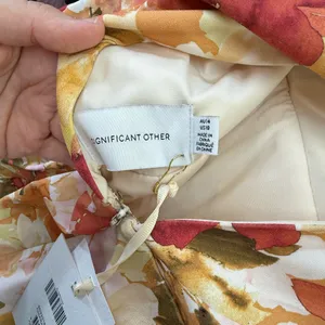 Significant Other Chiara Dress - Watercolor Floral Open‎ Back Dress Size 10 thumbnail 7
