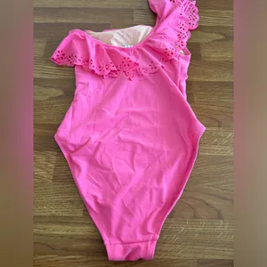 J crew ruffle one shoulder bathing suit one piece thumbnail 8