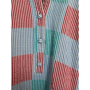 Tuckernuck Seersucker Halter Pocket Midi Dress Women's Sz Medium thumbnail 6