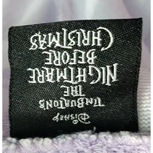 Disney Nightmare Before Christmas Jack Skellington Purple Pants Medium‎ 8/10 thumbnail 3