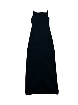Dissh Monique Black Knit Midi Dress Cutout Summer Cocktail Party Evening thumbnail 2