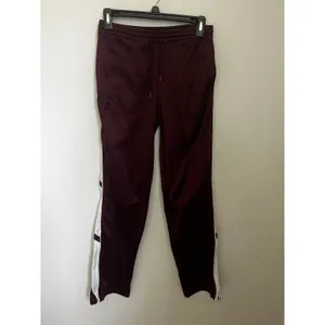 Womens Maroon Tracksuit Set Small Jacket Pants Athleisure A&M Collegiate Lounge thumbnail 4