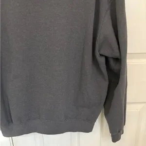 Fruit of the Loom Zip Up Hooded Sweatshirt in Grey thumbnail 6