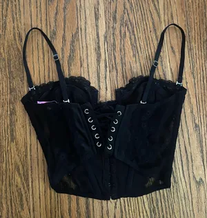 Edikted Black Corset Top thumbnail 3