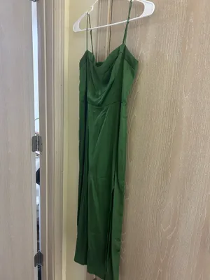 Abercrombie and Fitch Emerald Green Formal Dress thumbnail 2
