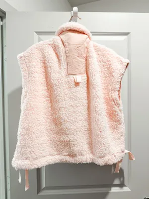 These Three Boutique Pink Sherpa vest thumbnail 4