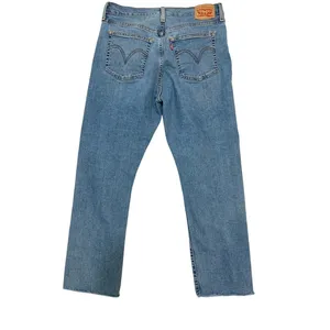 Levi's W 31 L 28 wedgie straight button fly stretch blue jean J 3354 thumbnail 2