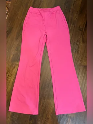 Halara Flex High Waisted Side Pocket Slight Flare Work Pants Size Medium Tall thumbnail 3