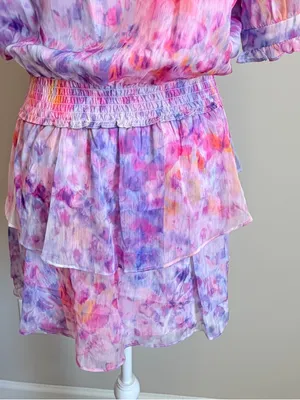 Amanda Uprichard NYC Adriel mini Dress in Cotton Candy size large NWT thumbnail 11