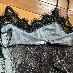 Zara lace snakeskin cami thumbnail 3