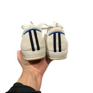 Rothy’s Lace up White Sneakers Shoes Washable Sustainable Comfort 6.5 thumbnail 9