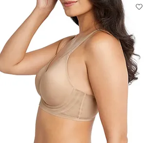 Bali Comfort Revolution Soft Touch Wireless Full Coverage Bra Df3462 thumbnail 3