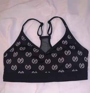 PINK Victoria’s Secret Black Sports Bra thumbnail 1