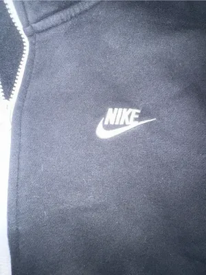 Nike Black Quarter-Zip Pullover Sweater thumbnail 2