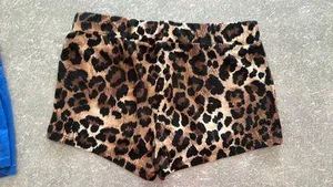 Leopard Shorts Brown Size M thumbnail 2