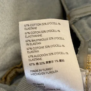 Free People We the Free Florence Flare High Waist Jeans Size 31 Light Wash Boho thumbnail 10