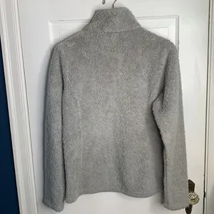Patagonia Women's Salt Grey Los Gatos 1/4-Zip Fleece Pullover W-845 Sz M thumbnail 10