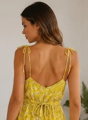 Unbranded Women's Yellow Playsuit-romper thumbnail 1
