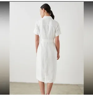 Linen Shirtdress thumbnail 2