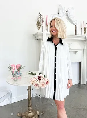 Flourish in Frills Dress White Size M thumbnail 2
