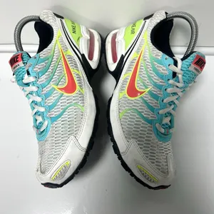 Nike Air Max Torch 4 White Volt Laser Crimson Running Sneakers Women’s Size 6.5 thumbnail 4