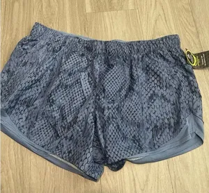 Women’s Blue Patterned Athletic Shorts Size 2X thumbnail 1