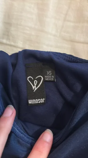 Windsor navy mini dress thumbnail 2