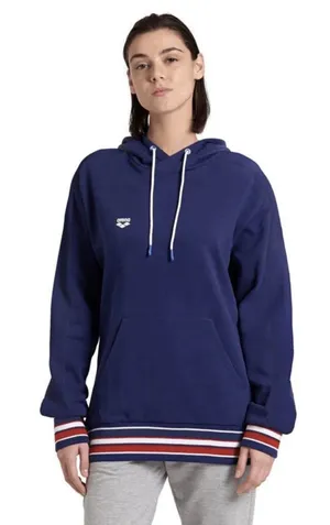 Arena USA Swim Team Women Hoodie Sweatshirt Blue Size S Pullover Activewear thumbnail 1