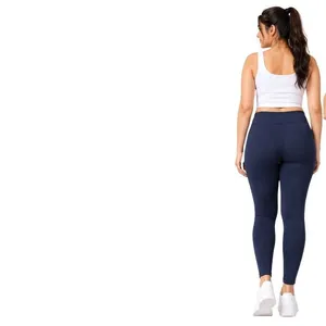 Athletic Works Womens Leggings Size L Blue Mid Rise Active Ankle Stretch Active thumbnail 5