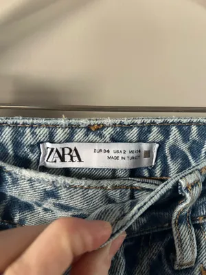 ZARA High-Rise Z1975 Straight Jeans thumbnail 3