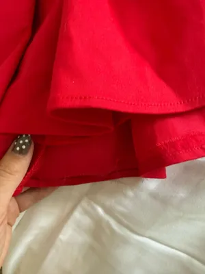 NWT Showpo Helda Mini Dress - Halter Tie Neck Corset Panel Dress in Red thumbnail 7